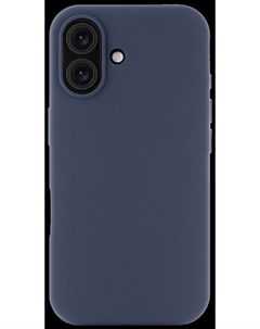 Чехол-накладка Silk с MagSafe для iPhone 16 Solid Silicone Тёмно-синий Rocket