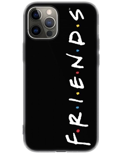Клип-кейс Apple iPhone 12/12 Pro Friends 02 logo Deppa