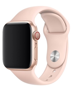 Ремешок для умных часов ES-AWBS-106 Apple Watch 38/40мм силиконовый Pink Everstone