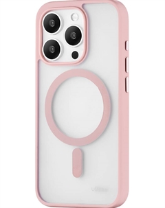 Чехол-накладка Cloud Mag Case для iPhone 15 Pro Розовый Ubear