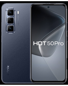 Смартфон Infinix Hot 50 Pro 8/256 Гб LTE Черный