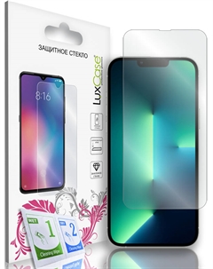 Стекло защитное iPhone 13 mini Прозрачное Luxcase