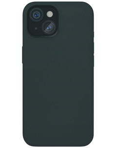 Чехол-накладка Ecopelle Case с MagSafe для iPhone 15 Черный Vlp