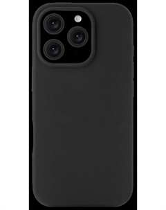 Чехол-накладка Silk с MagSafe для iPhone 16 Pro Max Solid Silicone Чёрный Rocket