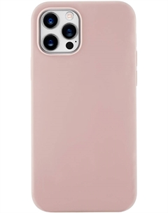 Клип-кейс iPhone 12 Pro Max liquid силикон Pink Ubear