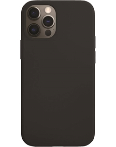 Клип-кейс iPhone 12 Pro Max liquid силикон Black Vlp