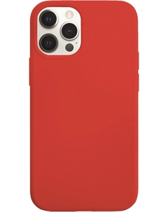 Клип-кейс iPhone 12 Pro Max liquid силикон Red Vlp