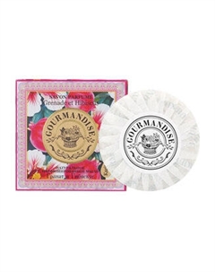 Натуральное мыло с ароматом граната и гибискуса Savon Parfume Grenade et Hibiscus Gourmandise