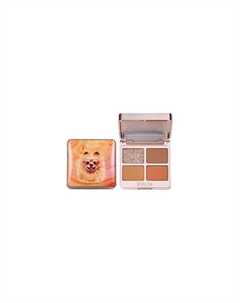 Палетка теней из 4 оттенков Puppy Eyeshadow Quad Zeesea