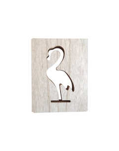 Светодиодный ночник Фламинго розовый 2хАА МДФ 12-187 Apeyron