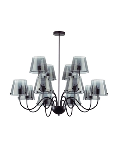 Люстра на штанге Smoky 6570/12C Lumion