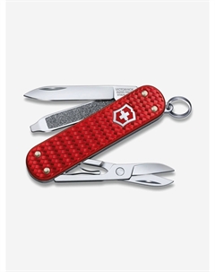 Нож складной Classic SD Precious Alox, 58 мм, 5 функций, Красный Victorinox