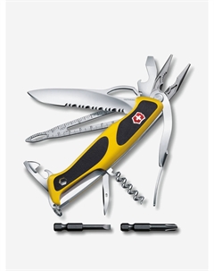 Нож складной RangerGrip Boatsman, 130 мм, 22 функции, Желтый Victorinox