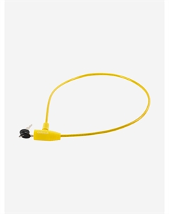 Замок велосипедный с ключами CLK-2, Желтый Cyclotech