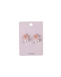 Серьги Pink Flower Twinkle