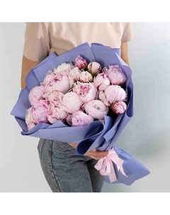 Букет из пионов 21 шт. Л'этуаль flowers