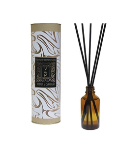 Ароматический диффузор Кожа и Сандал с палочками для дома и офиса 100 Van&mun