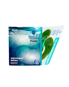 Патчи гидрогелевые с экстрактом алоэ и коллагеном Meduza