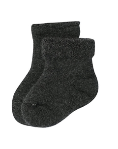 Носки для младенцев Антрацит Полный плюш Wool & cotton