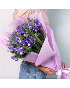 Букет из ирисов 51 шт. Л'этуаль flowers