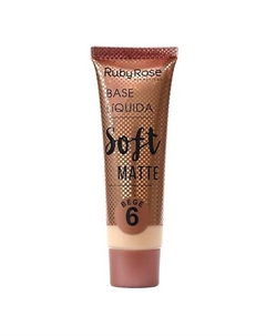 Тональная основа матирующая Soft Matte Ruby rose