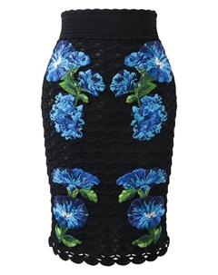 Юбка из вискозы Dolce&gabbana