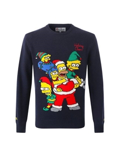 Джемпер из шерсти и вискозы Mc2 saint barth