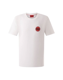 Хлопковая футболка Hugo