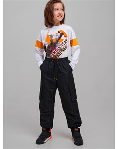 Брюки текстильные с полиуретановым покрытием для мальчиков Playtoday tween