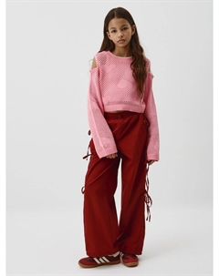 Брюки с завязками по бокам для девочек Sela