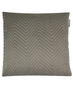 Наволочка декоративная велюровая Оникс, цвет кофейный Sofi de marko