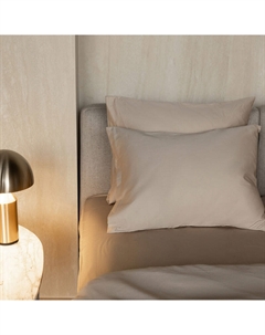 Наволочка Total Look в песочно-бежевом 50x70см Mollen