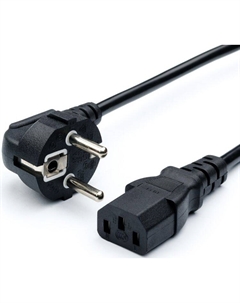 Кабель питания AT4547 Power Supply Cable 3meters (mark 0.75mm on cable) CEE 7/7 - IEC C13 евровилка Atcom