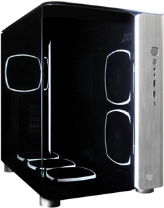 Корпус ATX KING 95 ULTRA серебристый, без БП, боковая и фронтальная панель из закалённого стекла, 2*USB 3.0, USB Type-C Montech