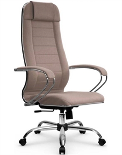 Кресло офисное Metta B 1m 32P z312274912 подл.127/осн.003, Рогожка B Песочный Метта