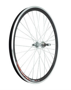 Колесо велосипедное, 28", заднее, втулка стальная, на гайках, обод двойной, алюминий, без пистон, ZVO20167 Tbs