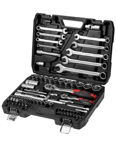 Набор головок и ключей 82 предмета, 1/4, 1/2, PRO STUTTGART, 6 граней, PRO-082S Startul