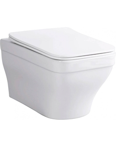 Унитаз подвесной Aquanet Elegant Rimless Soft Close белый (Elegant W LX-1163)