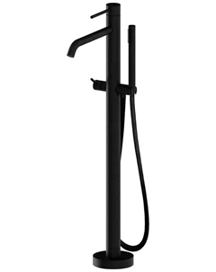 Смеситель для ванны с душем Paffoni Light LIG032NO черный