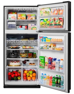 Двухкамерный холодильник SJ-XE 55 PMSL Sharp