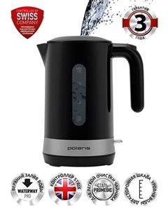Чайник электрический Polaris PWK 1803C Water Way Pro черный