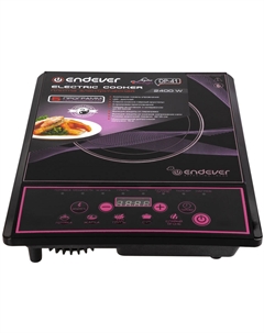 Настольная плита Skyline DP-41, черно-сиреневый Endever