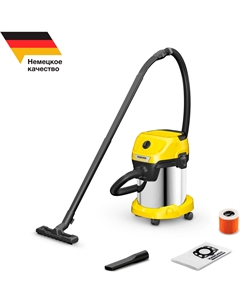 Строительный пылесос WD 3 S V-17/4/20 1.628-135.0 Karcher