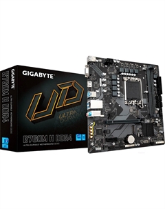Материнская плата Gigabyte B760M H DDR4 (LGA1700, mATX)