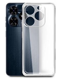 Чехол-накладка BoraSCO для смартфона TECNO Spark 20C, силикон, прозрачный (72689) Borasco