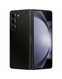 Смартфон Samsung Galaxy Z Fold5, 7.6" 2176x1812 Dynamic AMOLED 2X, Qualcomm Snapdragon 8 Gen 2, 12Gb RAM, 256Gb, 3G/4G/5G, NFC, Wi-Fi, BT, 3xCam, 2-Sim, 4400 мА⋅ч, USB Type-C, Android 13, черный (SM-F