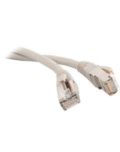 Патч-корд FTP кат.5e, 3 м, RJ45-RJ45, серый, экранированный, (PFT50-030A) 5bites