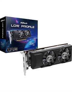 Видеокарта Intel Arc A380 LP, 6Gb GDDR6, 96 бит, PCI-E, HDMI, DP, Retail (A380 LP 6G) Asrock