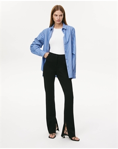 Брюки из джерси черного цвета 2mood