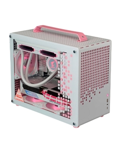 Системный блок Gigabyte, 16 ГБ/1 ТБ, Core i7-14700KF, RTX 4060 Ti, Z20 Case, белый/розовый